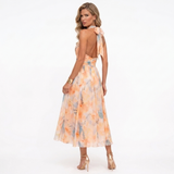 Estera - Rochie cu decolteu halter