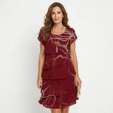 Monica - Rochie Elegantă cu Volane