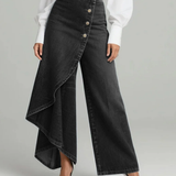 Audrey™ | Pantaloni din denim cu nod