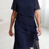 Linda - Rochie Elegantă cu Dungi