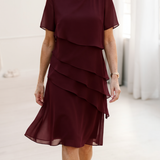 Linda - Rochie Elegantă cu Dungi