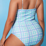 Costum de baie întreg, confortabil, pentru femei cu forme