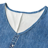 Hélène™ | Robă din denim retro