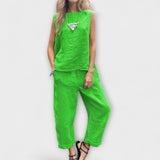 Jennifer - Outfit lejer din bumbac și in