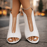 Electra - Pantofi cu toc înalt cu detalii