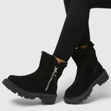 Irină - Botine confortabile și călduroase cu căptușeală moale pentru eleganță zilnică