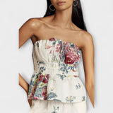 Indigo - Set de rochie florală de vară