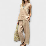 Jennifer - Outfit lejer din bumbac și in