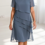 Linda - Rochie Elegantă cu Dungi