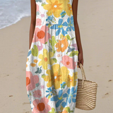 Rochie Midi Florală Pastel Ella™