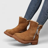 Irină - Botine confortabile și călduroase cu căptușeală moale pentru eleganță zilnică