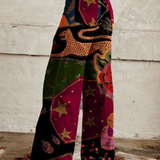 Nicole - Pantaloni boho eleganți