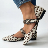 Sorina - Pantofi cu imprimeu leopard