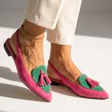 Oana - Pantofi cu talpă ascuțită și talpă plată