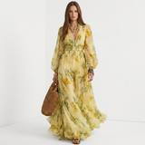 Felicia - Rochie florală supradimensionată