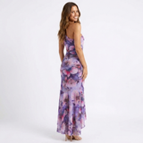 Melina - Rochie cu umăr plisat