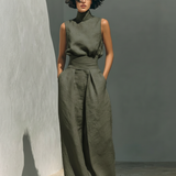 Rhea - Set bluză fără mâneci