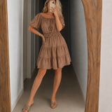 Mila - Rochie cu umerii descoperiți
