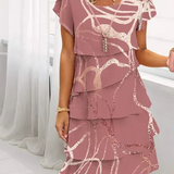 Beatrice - Rochie Elegantă din Țesătură Confortabilă