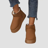Botine Comfortabile din Suede cu Umplutură Bogată