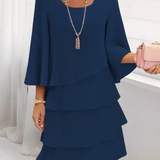 Catherine - Rochie elegantă cu dungi
