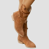 Euthalia - Botine din Suede Clasic