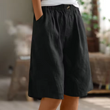 Ileana - Pantaloni scurți confortabili din bumbac