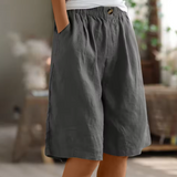 Ileana - Pantaloni scurți confortabili din bumbac