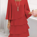 Catherine - Rochie elegantă cu dungi
