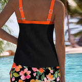 Élise | Tankini Elegant în Două Piese