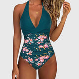 Firenze - Costum de baie elegant pentru femei cu decolteu în V