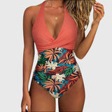 Firenze - Costum de baie elegant pentru femei cu decolteu în V
