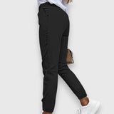 Izabel – Pantaloni eleganți cu talie înaltă